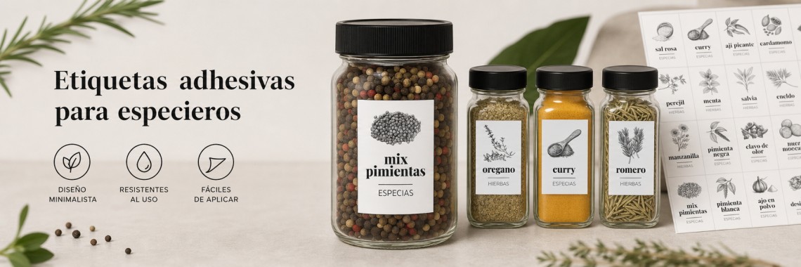 Etiquetas especieros
