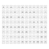 Etiquetas Frasco Especias y Despensa Minimalista Blanco Numerado Vinilo 4,5x6,2cm x96 unidades