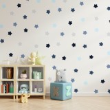 Stickers Vinilo Infantil Estrellas Colores Deep Sea 120un