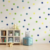 Stickers Vinilo Infantil Estrellas Colores Space Lemon 120un