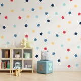 Stickers Vinilo Infantil Estrellas Colores Summer Ocean 120un