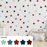 Stickers Vinilo Infantil Estrellas Colores Wine and Sea 120un