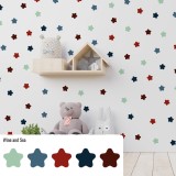 Stickers Vinilo Infantil Estrellas Colores Wine and Sea 120un