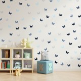 Stickers Vinilo Infantil Mariposas Colores Deep Sea 120un