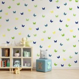 Stickers Vinilo Infantil Mariposas Colores Space Lemon 120un